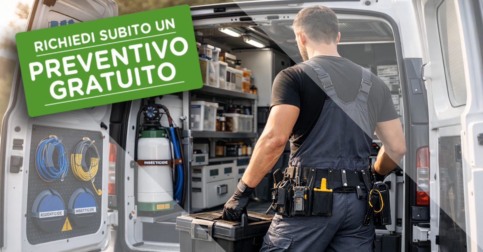 Disinfestazione, derattizzazione e sanificazione in provincia di Torino